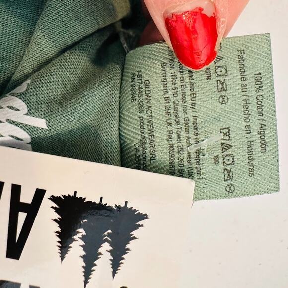 Comfort Colors Jordanna Adams Long Sleeve T Shirt Dancing Santa Skeletons Medium - Picture 8 of 10